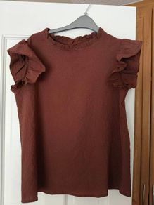 Brown Ladies Top