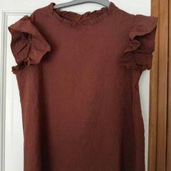 Brown Ladies Top