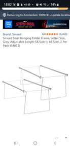 Office Filing and Monitor Riser Stand
