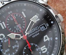 Watch Seiko Military Chronograph. Quartz