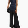 TOVE Twist-Front Crinkled Satin Top Image 2