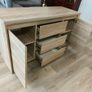 Modern oak-effect sideboard in very good condition Image 3