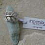 Sterling Silver Feather ring ., New , Ingenious jewellery, Feather jewellery Image 5