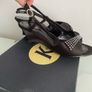 K Shoes, Satin Wedge Sandals, size 4 Image 2