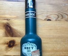 Retro aftershave bottle