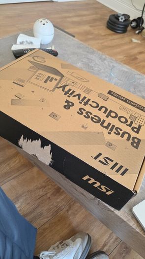 Msi brand new laptop