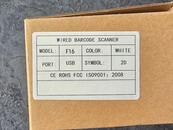 Laser Bar Code Scanner Automatic Wired