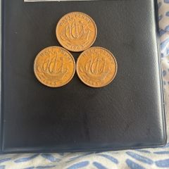 British Half penny (3)
