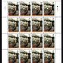 2001 Ireland Literary Anniversaries Commemorative Stamps Sheetlet Plate 1B1B1B1B Mint Never Hinged (MNH) Image 2