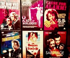 Vintage Movies DVDS. X14