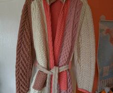Hand knitted cardigan