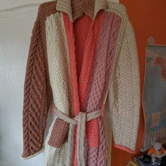 Hand knitted cardigan
