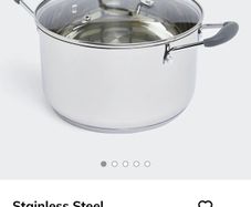 24cm Stainless Steel Stock Pot