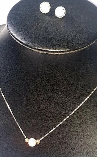 Pristine Vintage Sterling Silver Trilogy Set