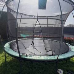 Thorpe Sports 12ft Trampoline with Enclosure