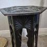 antique Moroccan hexagonal small table Image 2