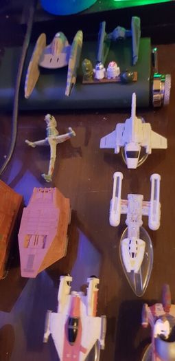 star wars mixture off micro machines figures and mini Bespin play set