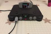 Official Nintendo 64 Console (N64) + Controller, Cables &amp; 2 Games (Perfect Dark / Lylat Wars)