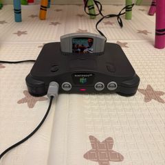 Official Nintendo 64 Console (N64) + Controller, Cables & 2 Games (Perfect Dark / Lylat Wars)