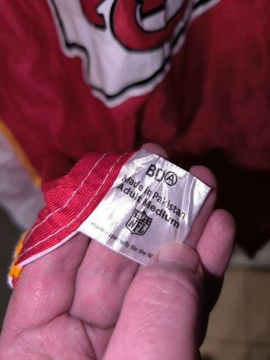Rare reverse NFL chiefs jersey size small