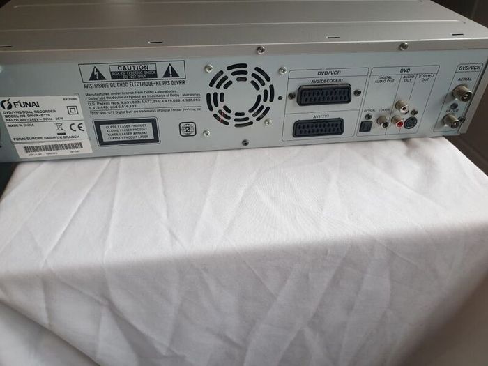 Funai Drvr-b778 Dvd Vhs Combo