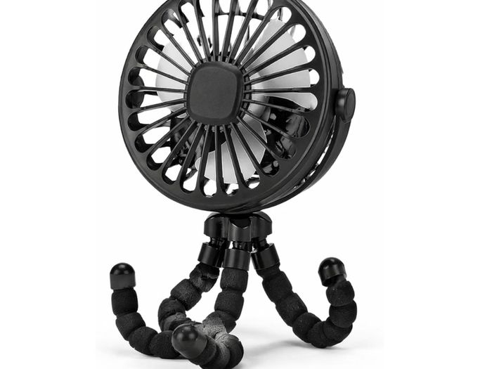 Portable Flexible Tripod Fan