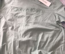 New mint green me s t shirt CK