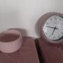 Pink velvet ottoman set (4 items) Image 2