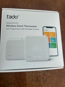 Tado Programmer & Hot Water Control and Internet Bridge (Smart Thermostat Starter Kit V3+)