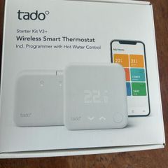 Tado Programmer & Hot Water Control and Internet Bridge (Smart Thermostat Starter Kit V3+)