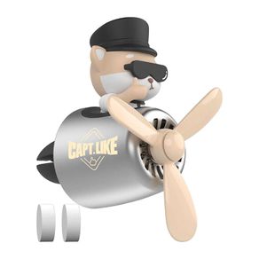 Bear Car Air Freshener Teddy Bear Pilot Auto Interior Accessories  Air Outlet Propeller Fragrance Bulldog Perfume Diffuser 72Km Bear Car Air Freshener Teddy Bear Pilot Auto Interior Accessories  Air Outlet Propeller Fragrance Bulldog Perfume Diffuser 72Km