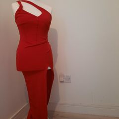 New Red dress size UK 8