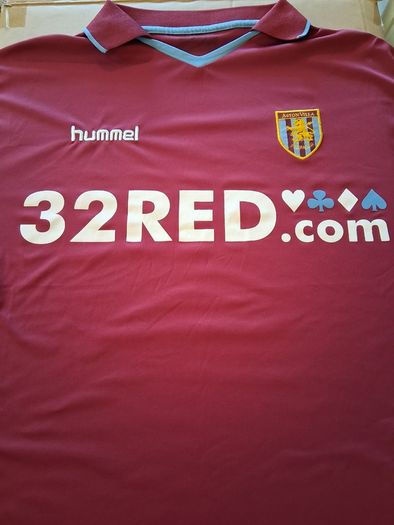 Aston Villa Jersey. Official Hummel Mens Home Jersey From Season 2006/2007.Authentic Original From The Time. Collect In Dublin Or Receive Via Post.