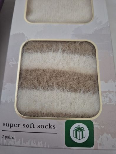 Super soft socks pair