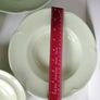 Greendawn, WW11 utility ware, green , delph, green plates Image 9