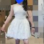 white summer dress girl Image 5