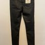 Diesel medium rise skinny black jeans ultra slimming size 14 - new Image 6