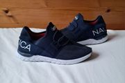 Nautica slip on trainers Size 3 eu 36 navy/white in excellent condition