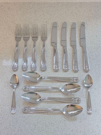 IKEA 14 Piece Stainless Steel Cutlery Set