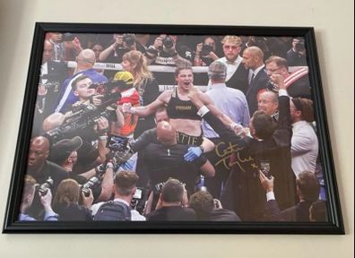 Katie Taylor Signed Framed Poster