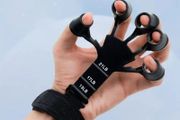 Silicone Finger Trainer 5 Finger Wrist Stretcher Finger Strength Recovery Flexion and Extension Vein Trainer