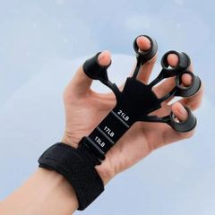 Silicone Finger Trainer 5 Finger Wrist Stretcher Finger Strength Recovery Flexion and Extension Vein Trainer