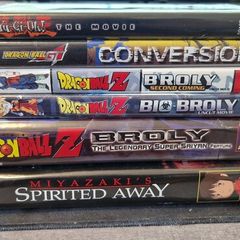 DragonBall Z, DragonBall GT, Yu Gi Oh, & Spirited Away - DVDs & VHS