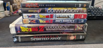 DragonBall Z, DragonBall GT, Yu Gi Oh, & Spirited Away - DVDs & VHS