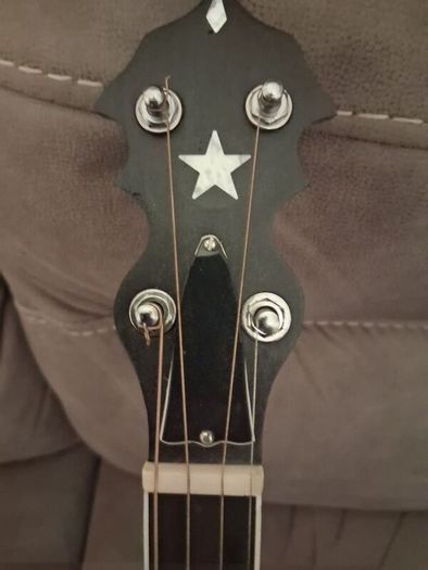 Hand made tenor banjo.