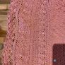 pink crochet dress with handstitched sequins Image 2
