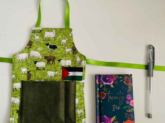 NEW 2026 Diary and pen in a cute little apron holder