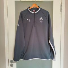 Vintage 2014 PUMA IRFU (Irish Rugby Football Union) 1/4 Zip Training Top