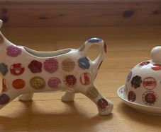 Avoca butter dish & creamer