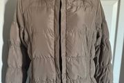 Comma down feathers hooded ladies winter jacket size UK18 EU46 Postage included